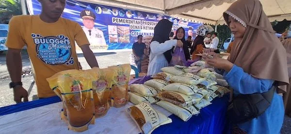 Gerakan Pangan Murah yahh dilakukan Pemprov Sulbar (dok:Ist)
