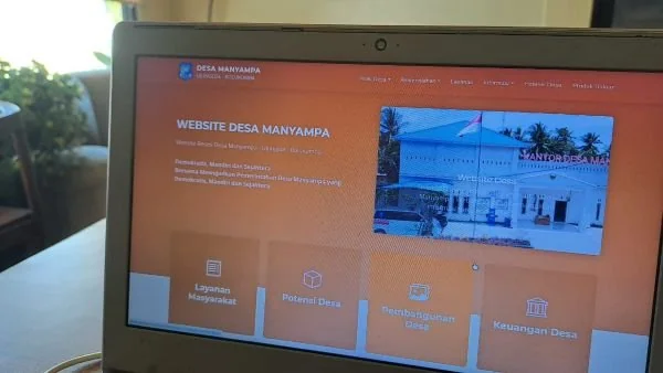 Pengembangan website desa (Dok : Ist).