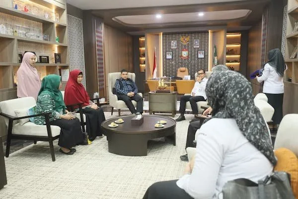 Wali Kota Makassar Munafri Arifuddin saat Audiensi dengan BPPMHKP Kota Makassar, (Dok: Ist)