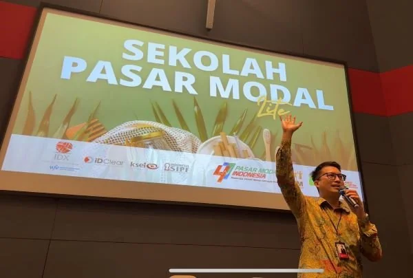 Kepala Unit Pengelolaan Wilayah 3 IDX/BEI Kemas M. Rumaiyar (Dok : Hanifah KabarMakassar).