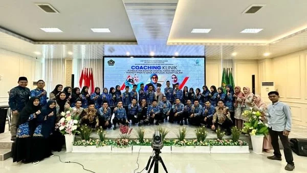Coaching Klinik Penyuluh Agama Islam Belajar Konten Kreator (Dok : Ist).