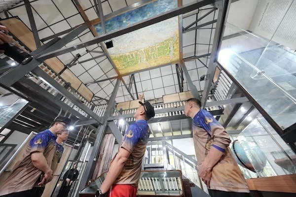 Pj Gubernur Sulsel, Prof Zudan Arif Fakrulloh di Benteng Somba Opu (Dok: Ist)