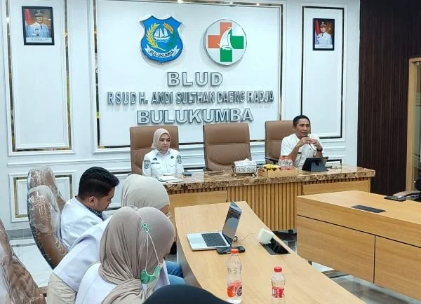 RSUD H. Andi Sulthan Daeng Radja Kabupaten Bulukumba menggelar kegiatan orientasi umum bagi pegawai baru. (Dok: Ist)
