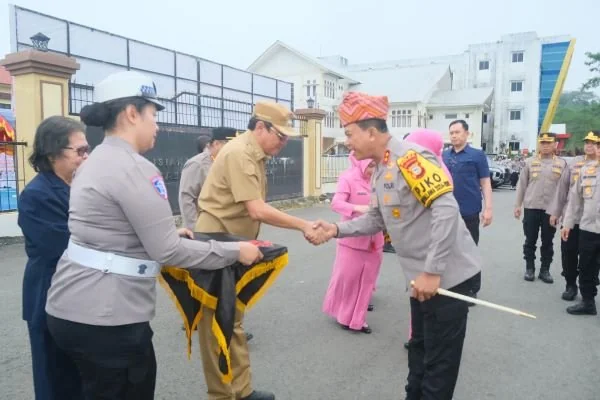 Kapolda Sulsel, Irjen Pol Yudhiawan saat berkunjung di Polres Toraja (Dok: ist).