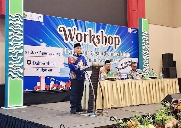 Workshop Pemetaan Ragam Permasalahan Layanan Keagamaan di Sulawesi Selatan. Dok. Ist