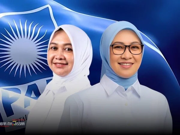 Husniah Talenrang dan Irmawati Haeruddin, (Dok: Kabar Makassar).
