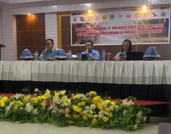 Penetapan Harga Tandan Buah Segar(TBS) periode Desember di Sulbar (dok:ist)