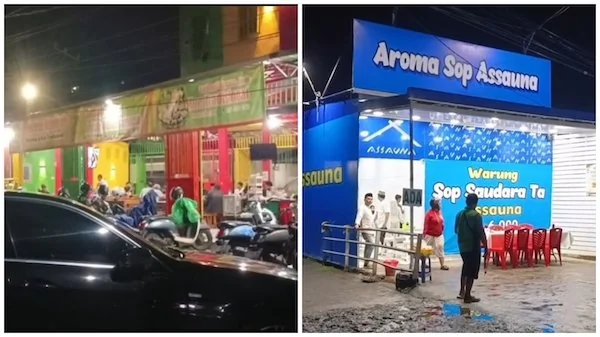 Suasana Warkop Azzahra dan Assauna (Dok: Sinta KabarMakassar).