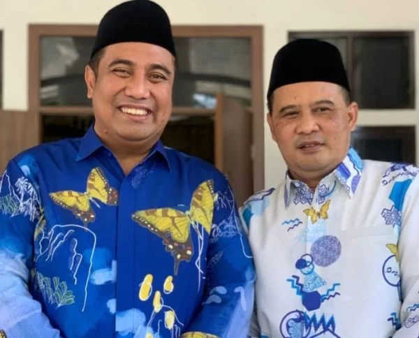 Bupati Chaidir Syam dan Wakil Muetazim Mansyur (Dok : Ist).
