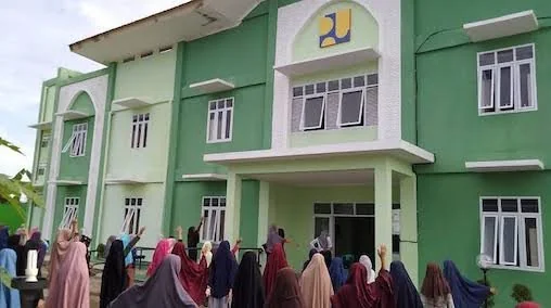 Suasana Pondok Pesantren Putri Yatama Mandiri Kabupaten Gowa, (Dok: Ist).