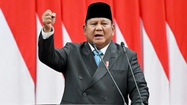 Presiden Prabowo Subianto menyampaikan pidatonya pada Rapat Paripurna DPR RI di Gedung Nusantara MPR/DPR/DPD RI (Dok: Ist).