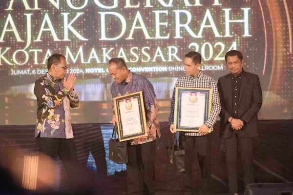 Danny Pomanto dalam Tax Award 2024 (dok ist)