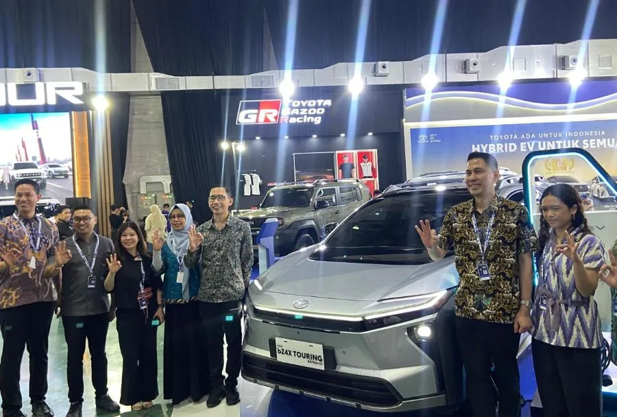 Booth Kalla Toyota di GIIAS Makassar 2026 (Dok: Nofi KabarMakassar)