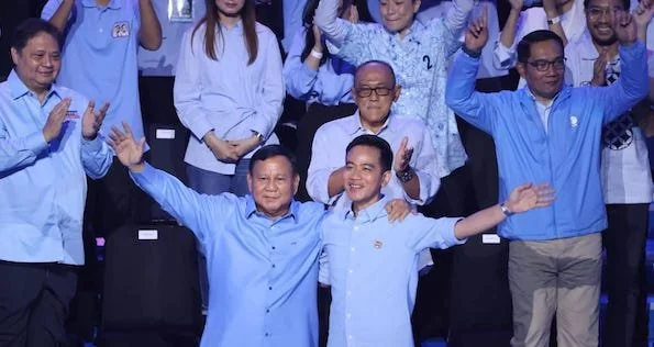 Pasangan Nomor Urut 02 Prabowo Subianto dan Gibran Rakabuming Raka. Foto dok TPN Prabowo Subianto-Gibran