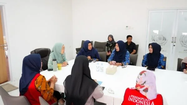 Audiensi TP PKK Makassar dan DPPPA (Dok : Ist).