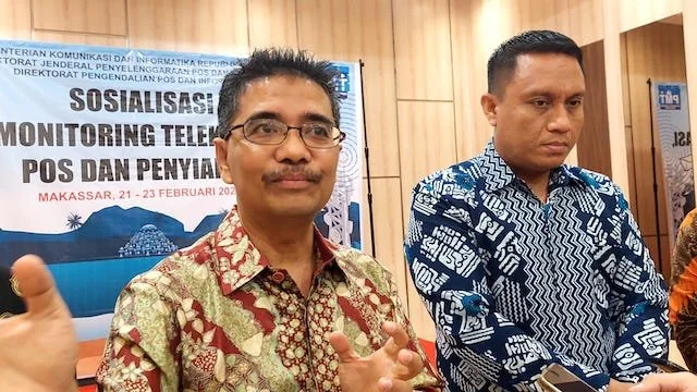 Plh. Dirjen Penyelenggara Pos dan Informatika, Marvels Parsaoran Situmorang.