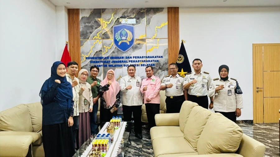 Universitas Pancasakti Makassar melakukan kunjungan dan sosialisasi Program Rekognisi Pembelajaran Lampau (RPL) FISIPOL kepada pegawai Kanwil Ditjenpas (Dok: Ist)