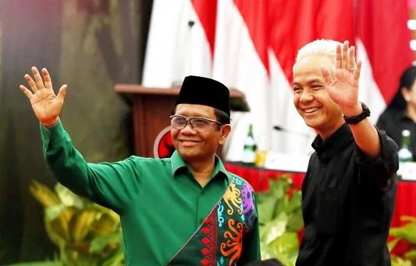 Paslon Capres dan Cawapres, Ganjar Pranowo - Mahfud MD. (Foto : int)