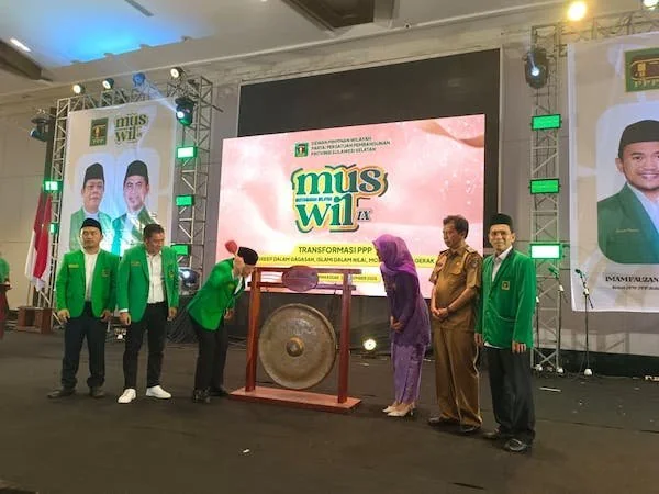 Suasana Musyawarah Wilayah ke-IX PPP Sulsel, (Dok: KabarMakassar).