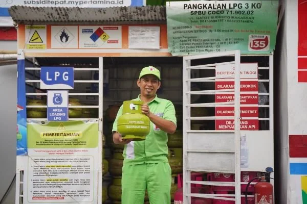 Ilustrasi Penyaluran LPG 3 Kg. (Dok: Ist)