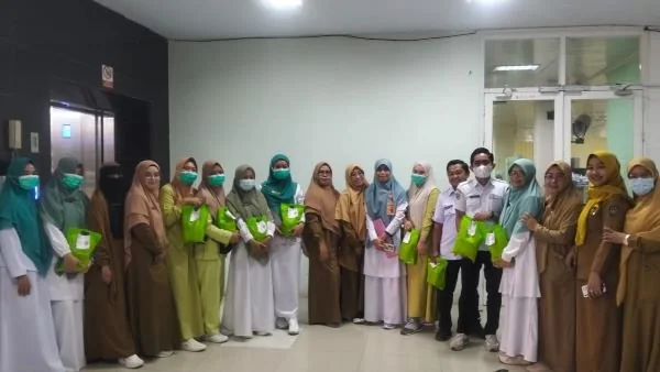 Perhimpunan Perawat Nasional Indonesia (PPNI) DPK RSUD H. Andi Sulthan Dg Radja Bulukumba melakukan kunjungan simpatisan ke area IGD. Dok. Ist