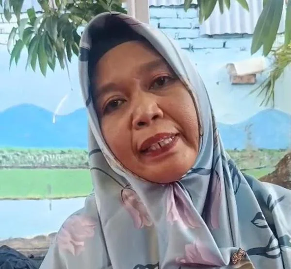 Tangkapan Layar Kepala Sekolah Makassar Suryama AB dg Ratu (Dok: Ist)