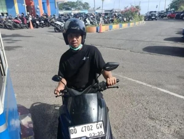 Syamsul Alias Ancu saat diamankan Tim Resmob Polres Bantaeng. (Ist).