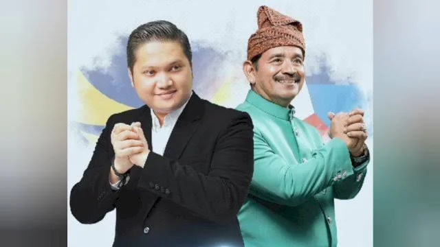 Pasangan bakal calon bupati-wakil bupati Luwu 2024 Arham Basmin Mattayang dan Rahmat.