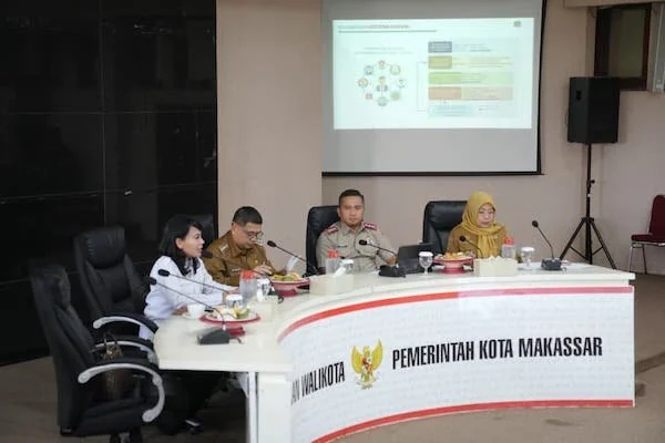 Rapat Koordinasi Pemkot Makassar bersama BPN Memperkuat Legalitas Aset, (Dok: Ist).