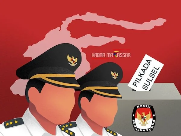 Ilustrasi Pilkada Sulsel (Dok: KabarMakassar)