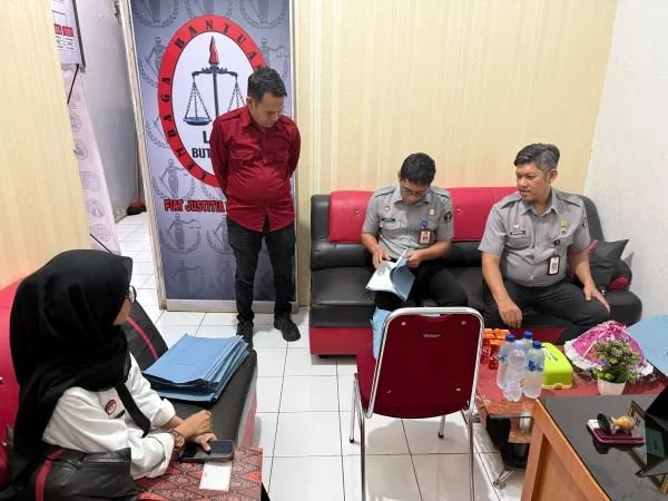 Kanwil Kemenkum Sulsel Pantau Pelaksanaan Bantuan Hukum di Bantaeng. Dok. Ist
