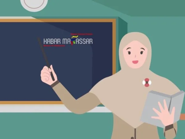 Ilustrasi guru (Dok : KabarMakassar).
