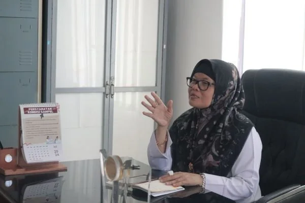 Plt Kepala Dinas Kesehatan Sulawesi Barat, dr. Nursyamsi Rahim (Dok : ist).