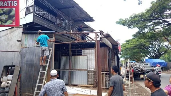 Penertiban Lapak PKL (Dok: Ist).