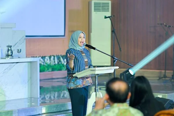 Wakil Gubernur Sulawesi Selatan Fatmawati Rusdi di GPIB Bukit Zaitun (Dok: Ist)