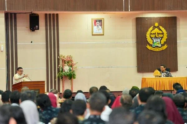 Sosialisasi penerapan sistem pengadaan baru di lingkup Pemprov Sulsel (dok. Ist)
