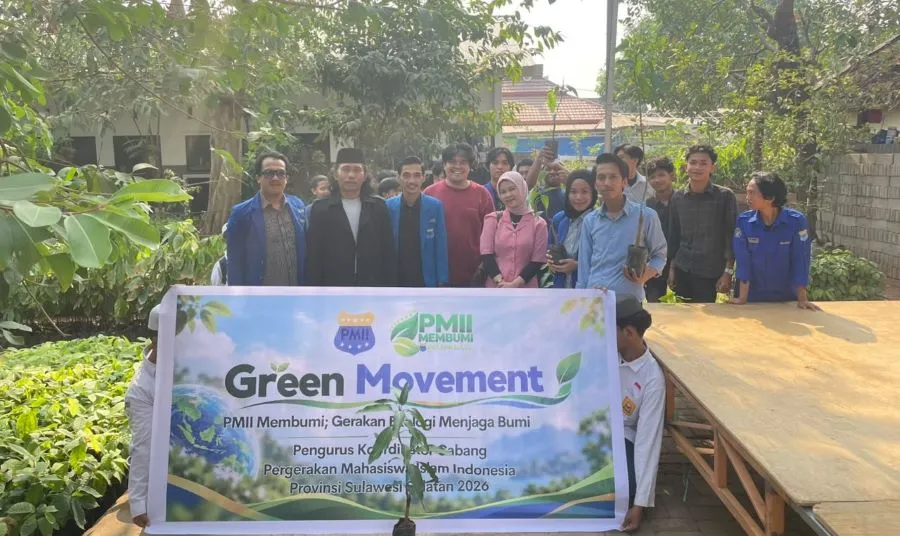 PKC PMII Sulawesi Selatan menggelar program PMII Membumi untuk memperkuat kesadaran dan gerakan ekologi di Sulawesi Selatan (Dok: Ist)