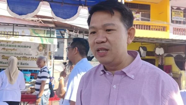 Ketua DPC Gerindra Kota Makassar, Erick Horas (Dok: Sinta KabarMakassar)