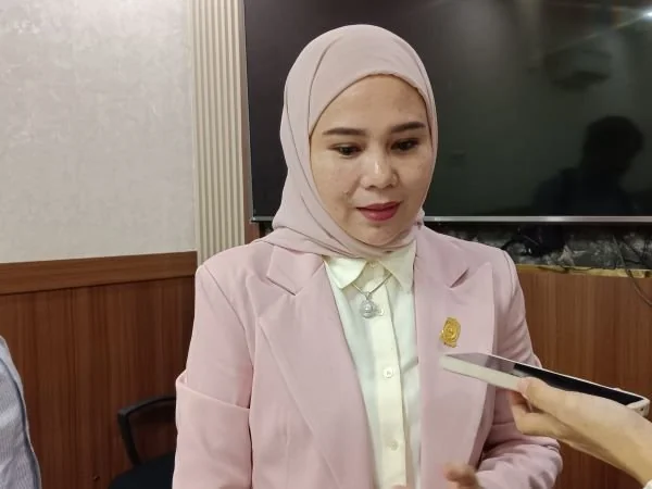 Ketua Panitia Musda Hanura Sulsel, Irmawati Sila, (Dok: Sinta Kabar Makassar).