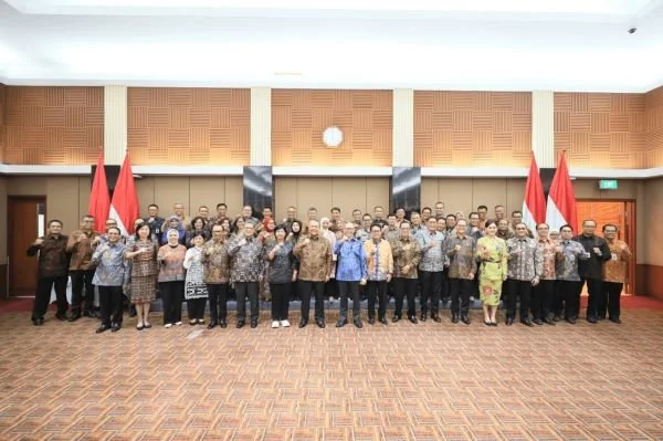 BI dan OJK saat melakukan pertemuan menjaga stabilitas ekonomi (Dok : ist)