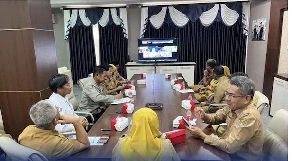 Rapat Koordinasi (Rakor) Pengendalian Inflasi Daerah Kabupate Sidrap Tahun 2026 (dok. Ist)