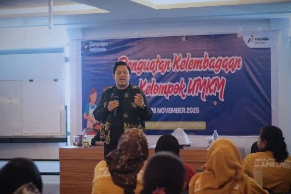 PT Pertamina Patra Niaga Sulawesi melalui Fuel Terminal Parepare menggelar penguatan kelembagaan UMKM binaan. (Dok: Ist)