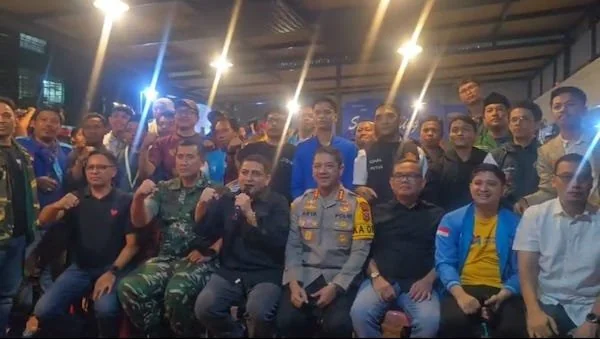 Deklarasi Damai bersama Polrestabes, Wali Kota Makassar, Forkopimda, dan organisasi kepemudaan (OKP), (Dok: Ist).
