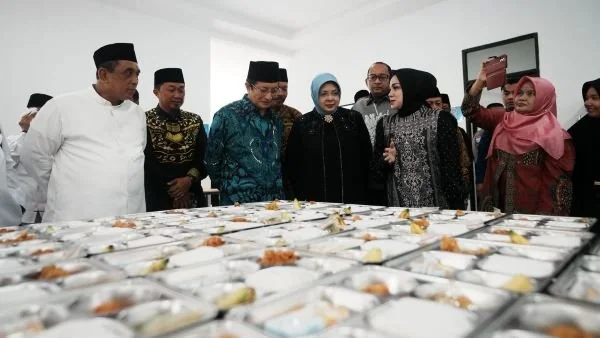 Peresmian Dapur MBG Pertama di Bone oleh Menteri Agama, Nasaruddin Umar (Dok : Ist).