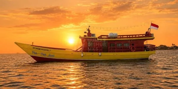 Penampakan Pete-pete Laut Milik Pemkot Makassar (Dok: Ist).