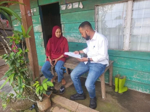 Bawaslu Lutim lakukan uji petik di tiga desa di Kecamatan Wasuponda (Dok : Ist).