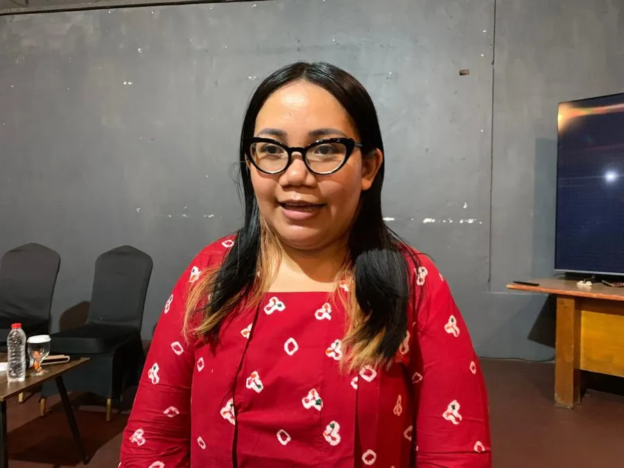 Anggota tim riset SAFEnet, Ni Putu Candra Dewi (Dok: Syamsi KabarMakassar)