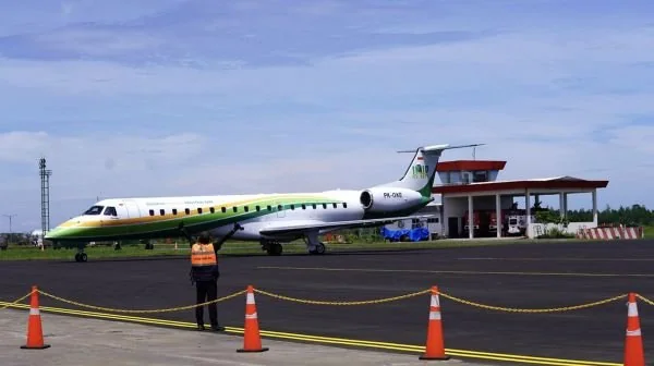 Bandara Indonesia Morowali Industrial Park di akun resmi IMIP, (Dok: Ist)