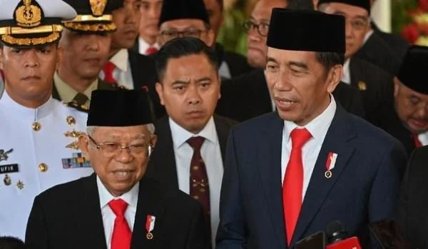 Presiden RI, Joko Widodo dan Wakil Presiden, Ma'ruf Amin (Foto : int).