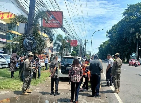 Suasana Penertiban Terminal Bayangan (Dok: Ist).